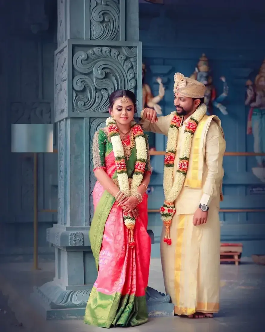 Vijayasri Matrimony wedding moment 1