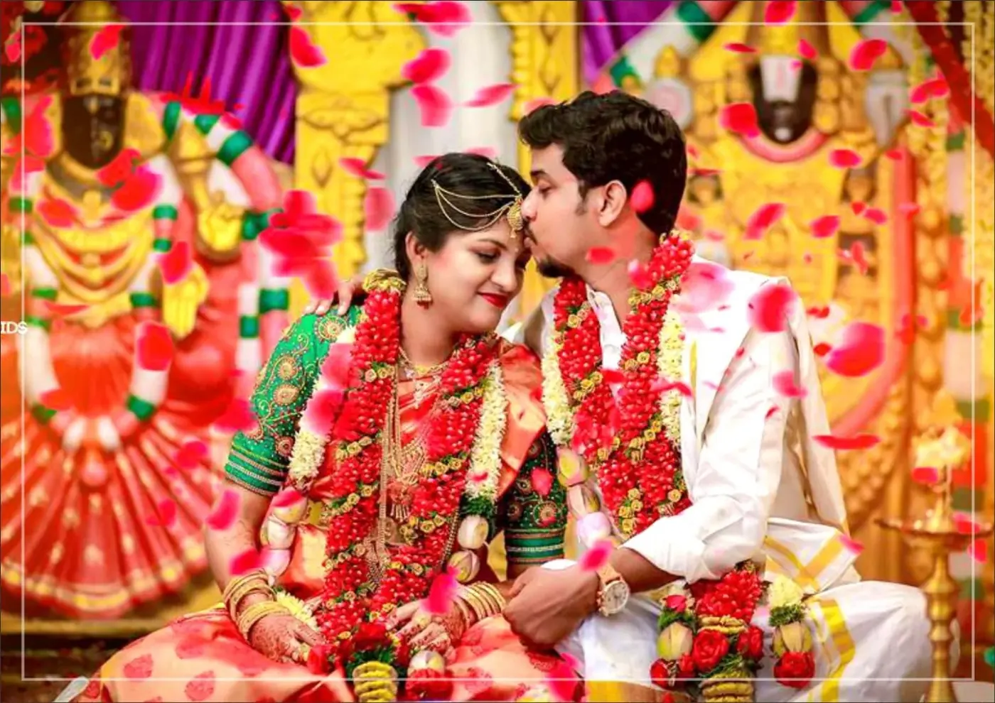 Vijayasri Matrimony wedding moment 4