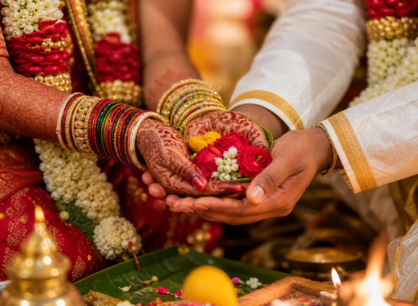 Vijayasri Matrimony wedding moment 7